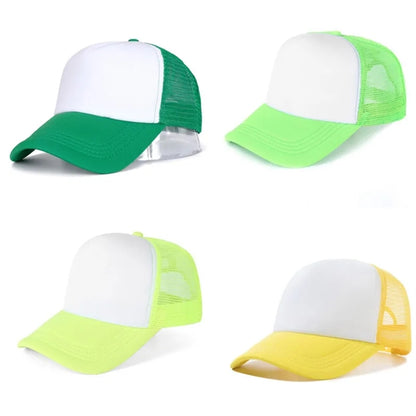 Polyester Trucker Hat Mesh Baseball Cap