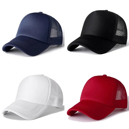 Polyester Trucker Hat Mesh Baseball Cap