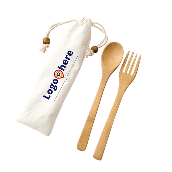 Bamboo Utensils Set