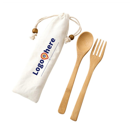 Bamboo Utensils Set