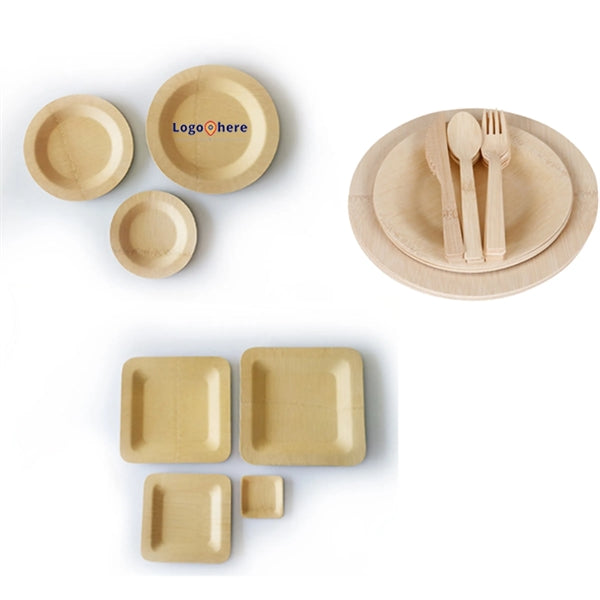 Disposable Bamboo Plates