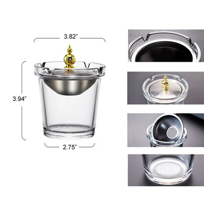 Smokeless Glass Ashtray