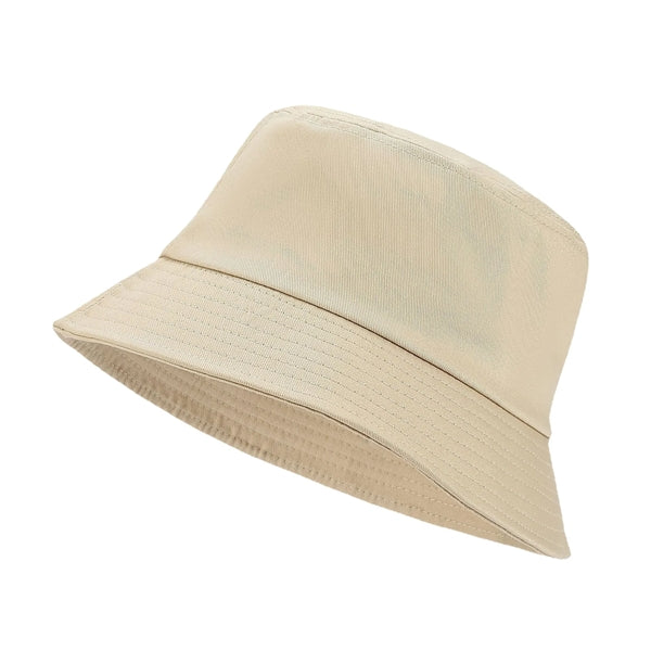 Cotton Bucket Hat Custom Logo Beach Fishing Cap
