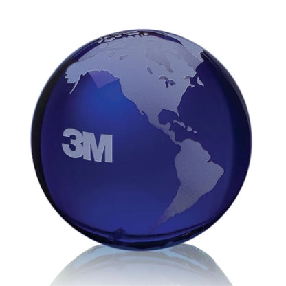 Globe Paperweight - Blue