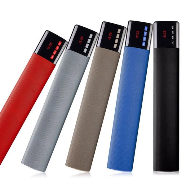 Bluetooth Speaker With LED Display