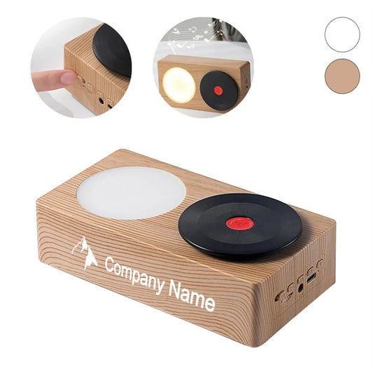 Vinyl Record Night Light Bluetooth Player