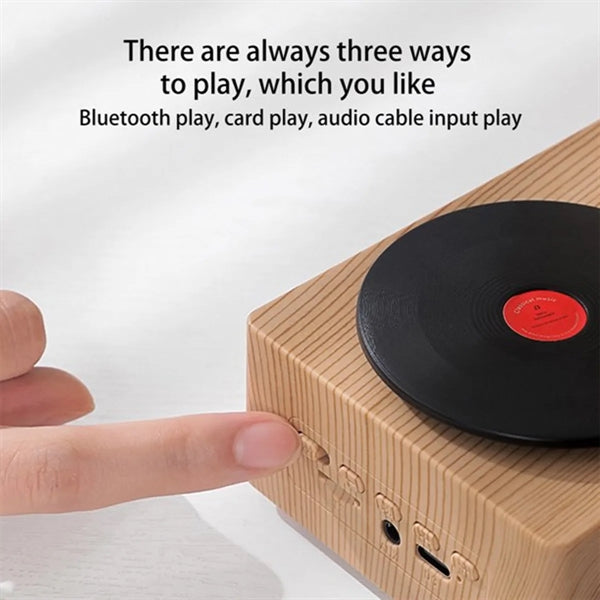 Vinyl Record Night Light Bluetooth Player