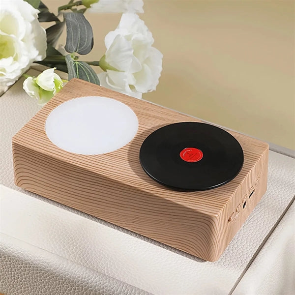 Vinyl Record Night Light Bluetooth Player
