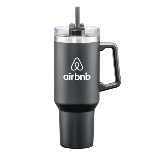 Makena Handle Travel Mug w/Straw - 40oz