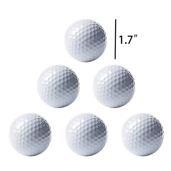 MOQ 30pcs Double Layer Golf Ball