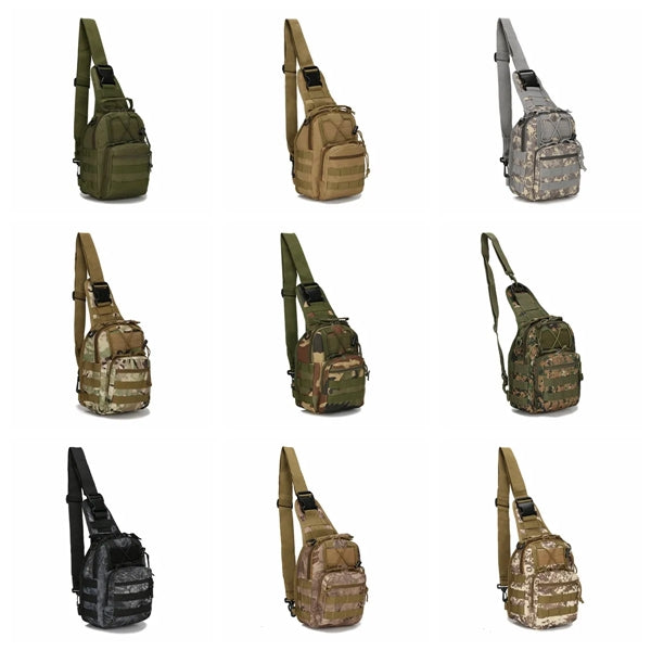 Tactical Molle Sling Bag  Backpack Shoulder Chest Daypack