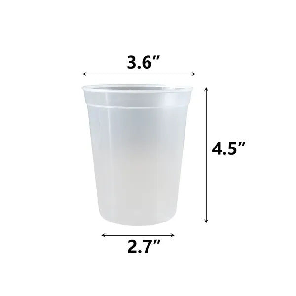 16oz Plastic Party Stadium Cups