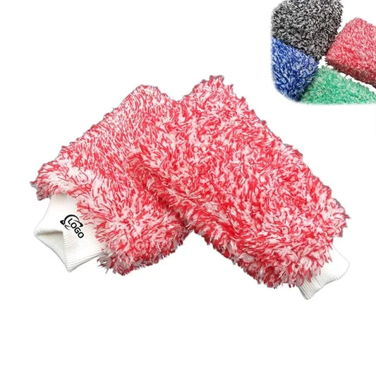 Microfiber Custom Car Wash Gloves