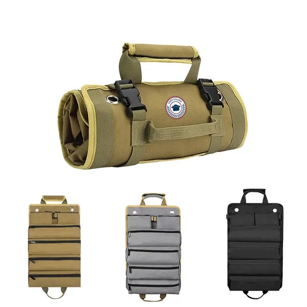 Hardware Roll Up Storage Bag Organizer Tool Pouch Kit