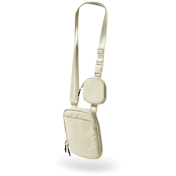 Custom Cross body Bag with Detachable Small