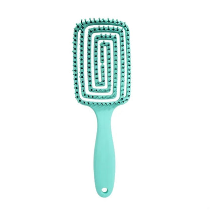 Hollow Soft Tooth Massage Detangling Hair  Brush