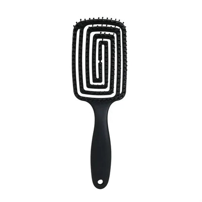 Hollow Soft Tooth Massage Detangling Hair  Brush