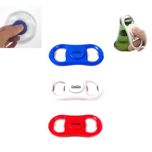 Dual Bottle Openers w/ Fidget Spinner