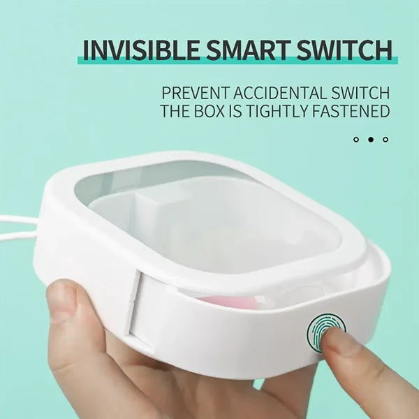 Portable Travel Hair Tie Organizer Cotton Swabs Holder