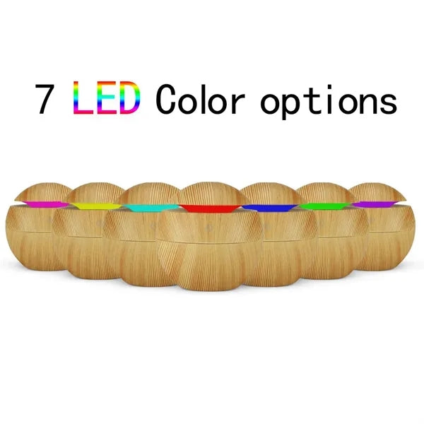 130ml Portable Small Humidifier with Multicolor LED Lights