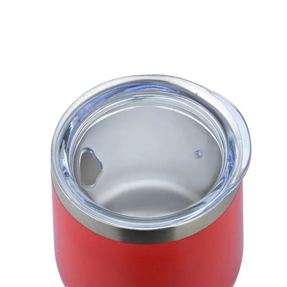 Rose 12oz Vacuum Wine Cup