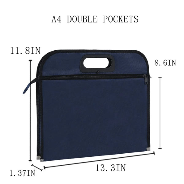 Office File Folder Document Bag Organizer Portfolio
