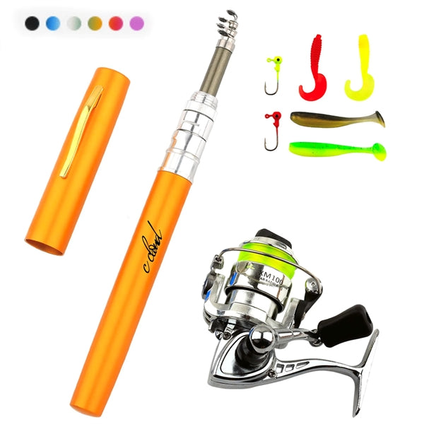 Telescopic Pen Fish Rod Combo