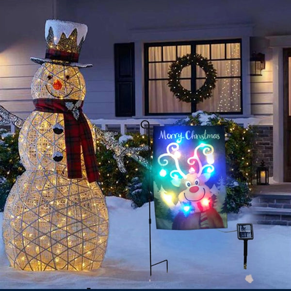 Solar Led Garden Flags