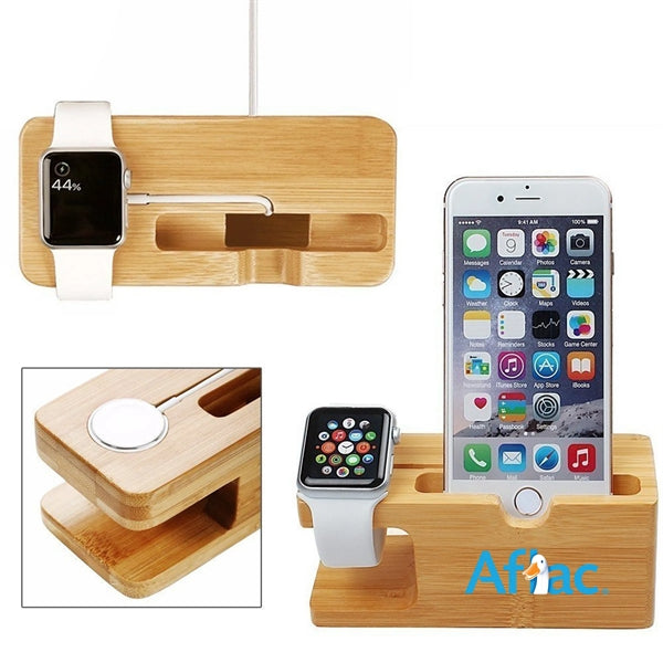 Bamboo Charging Stand