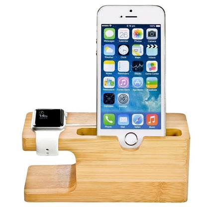 Bamboo Charging Stand