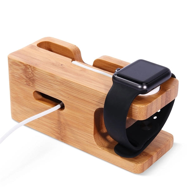 Bamboo Charging Stand