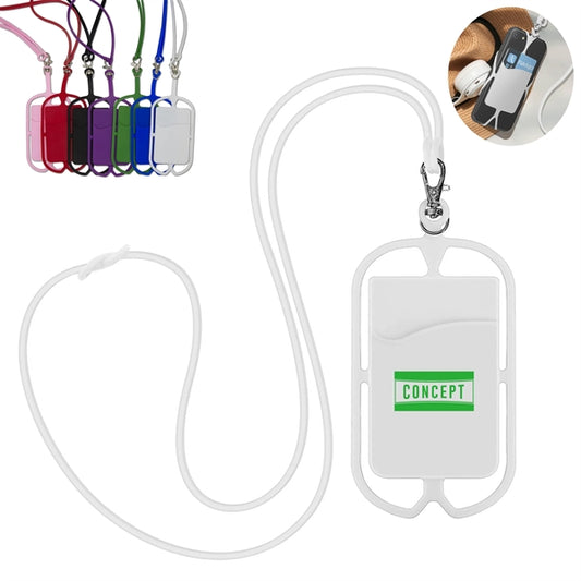 Silicone Phone Card Holder Sleeves