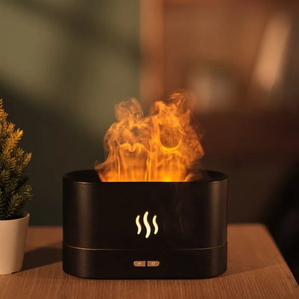RGB Flame Aroma Diffuser Humidifier