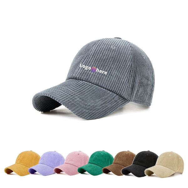 Corduroy Baseball Cap