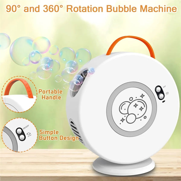 Rechargeable Automatic Bubble Machine