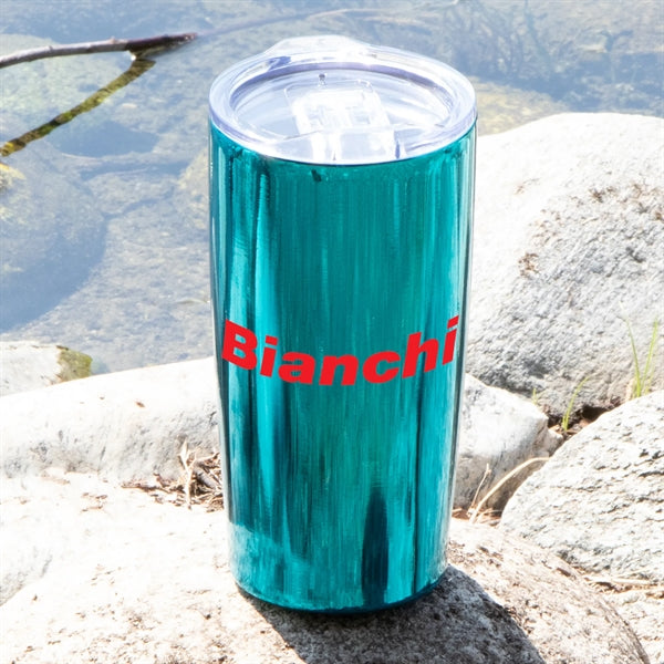 20oz. Chrome Finish Vacuum-Sealed Tumbler with Copper Lining