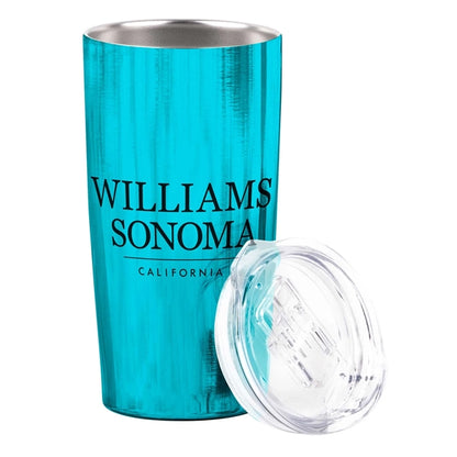 20oz. Chrome Finish Vacuum-Sealed Tumbler with Copper Lining