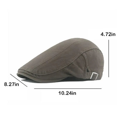 Cotton Solid Color Beret & Painter Cap
