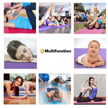 Multifunctional Extra Thick NBR Yoga Mat Non Slip