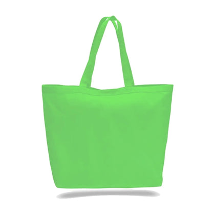 12 Oz. Cotton Canvas Big Tote With Velcro Closure