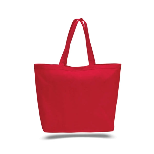 12 Oz. Cotton Canvas Big Tote With Velcro Closure