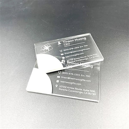 Led Acrylic Business Card