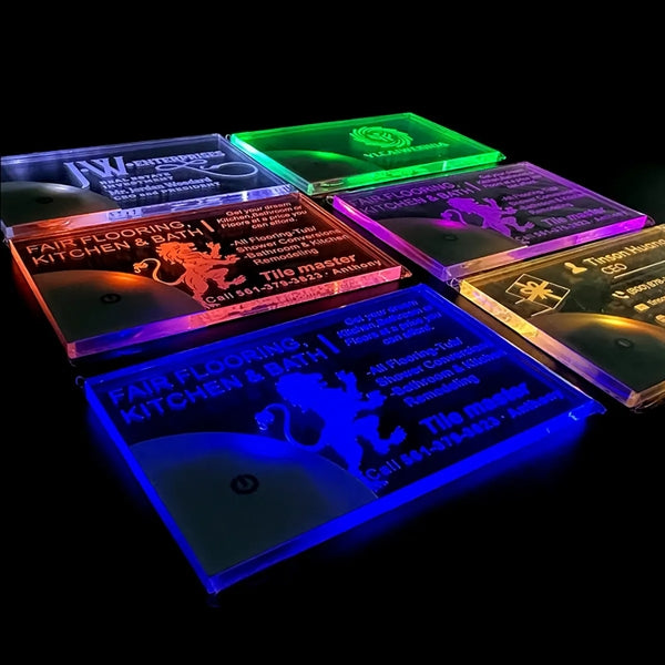 Led Acrylic Business Card