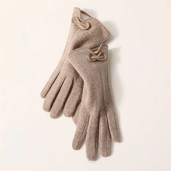 Winter Wool Warm Touch Screen Women Mittens Gloves