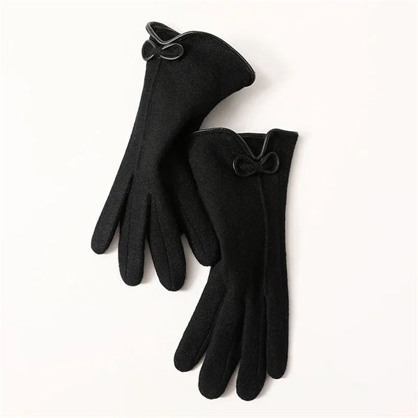 Winter Wool Warm Touch Screen Women Mittens Gloves