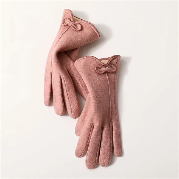 Winter Wool Warm Touch Screen Women Mittens Gloves