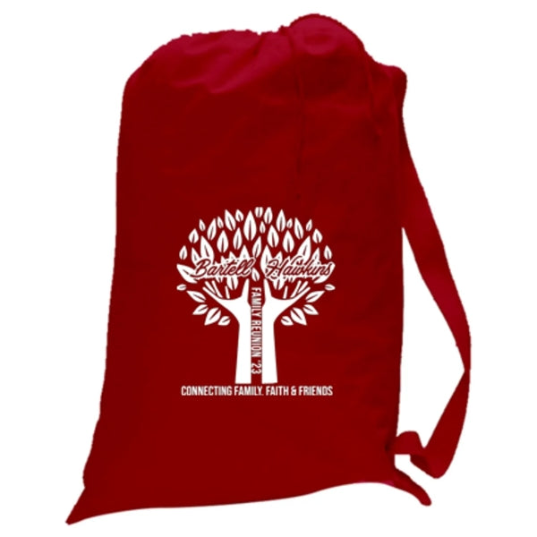 Medium Size Cotton Canvas Drawstring Heavy Duty Bag