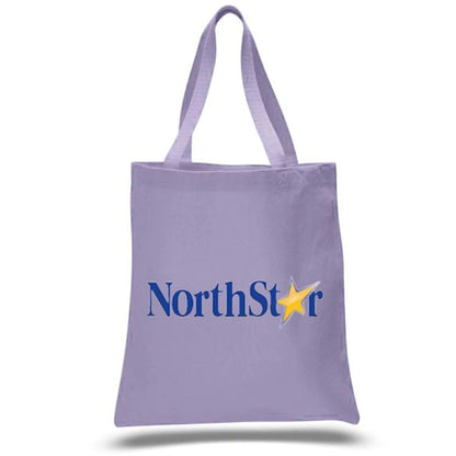 12 oz. 100% Cotton Canvas Tour Tote Bag With Bottom Gusset