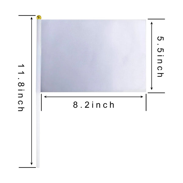 Holding Flag