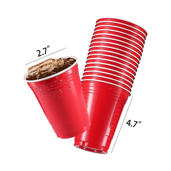 16oz Two-Tone Party Beer Pong Solo Cup